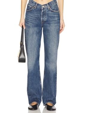 AGOLDE V-waist Kelly Jeans in Essence